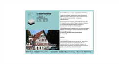 Desktop Screenshot of hautaerztin-rv.de
